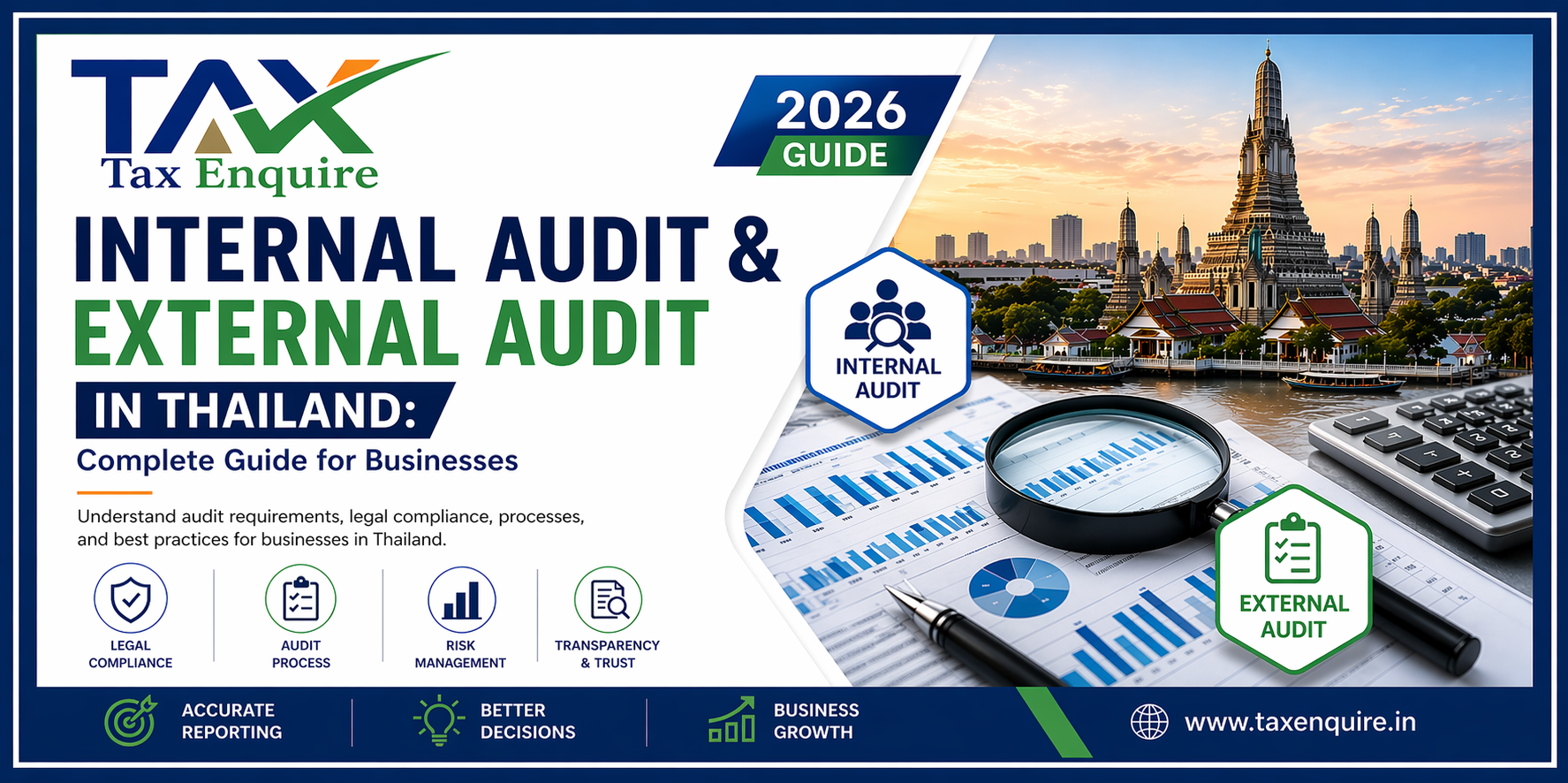 Internal Audit & External Audit in Thailand: Complete Guide for Businesses (2026)