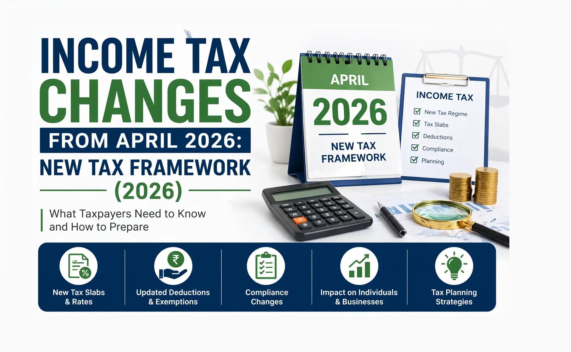 Income Tax Changes from April 2026 New Tax Framework