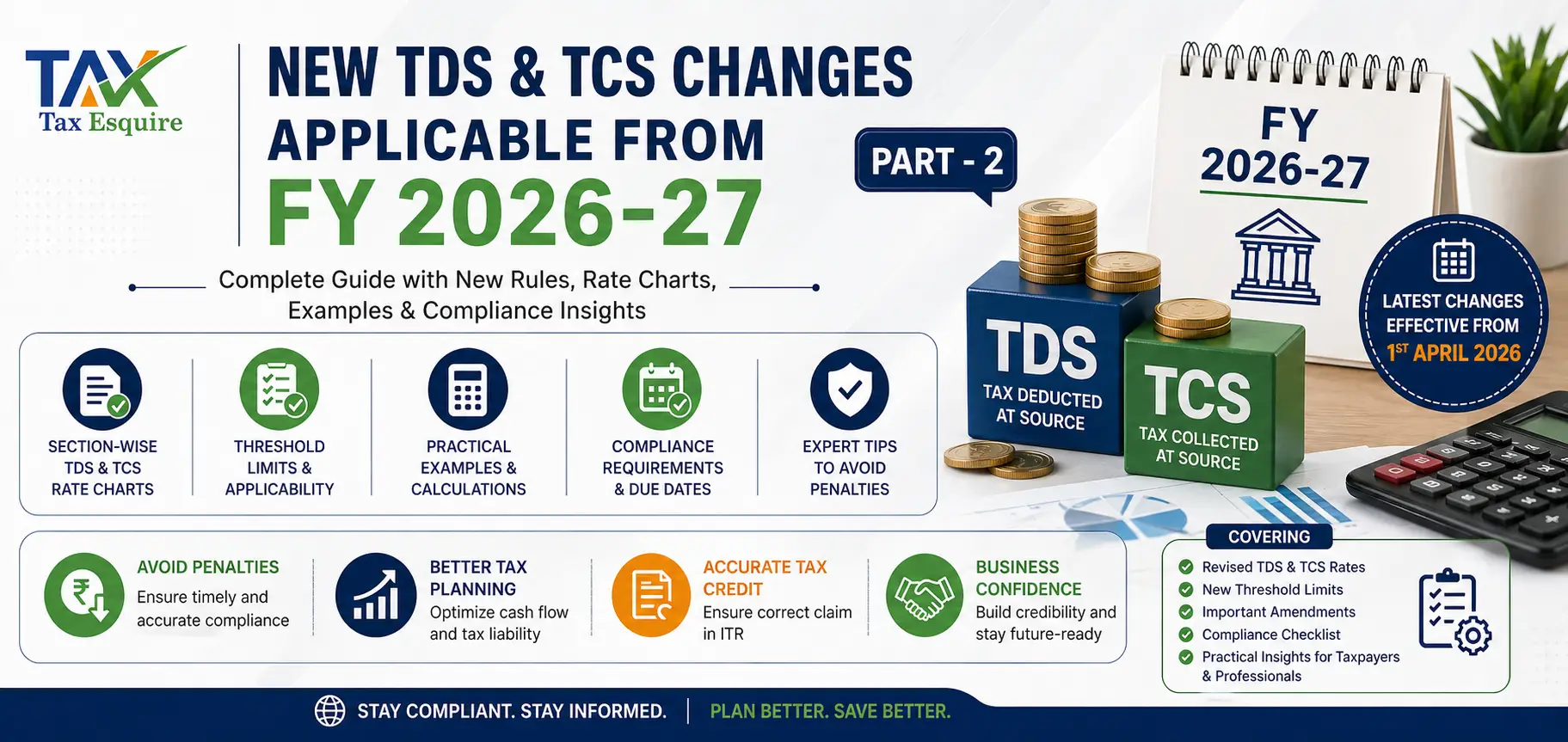 New TDS & TCS Changes Applicable from FY 2026-27 - Part 2