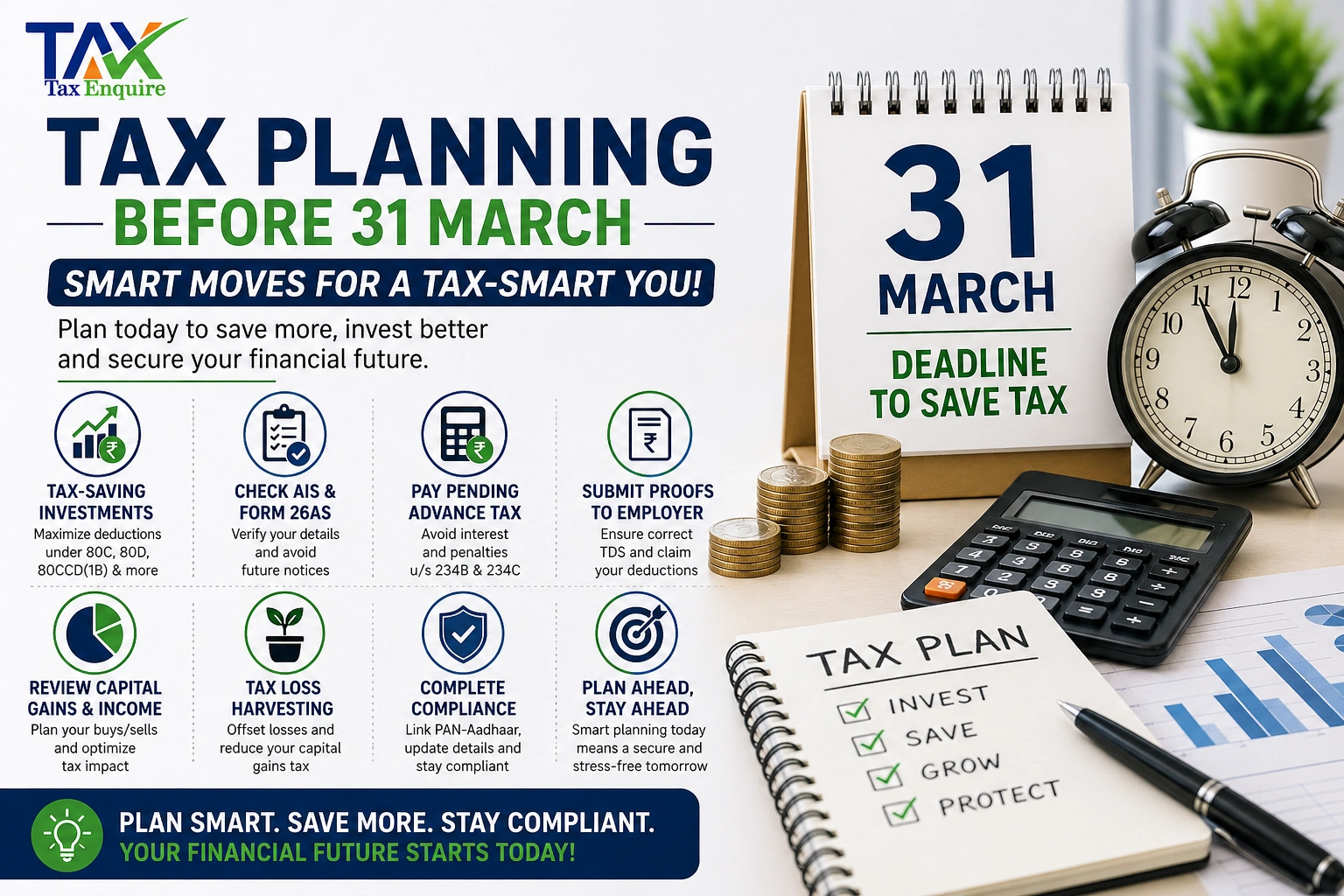 Tax Planning Before 31 March – Smart Moves