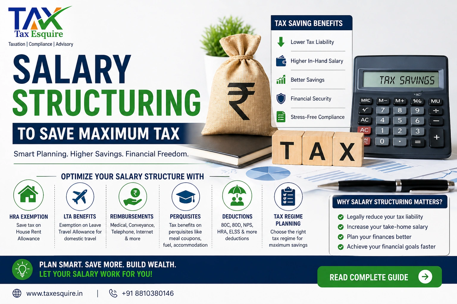 Salary Structuring to Save Maximum Tax
