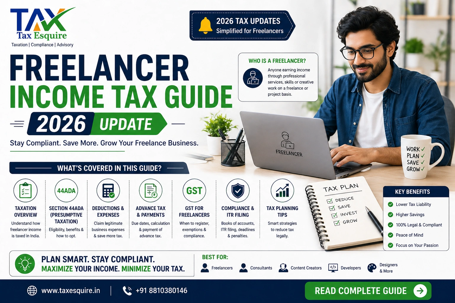 Freelancer Income Tax Guide : 2026 Update