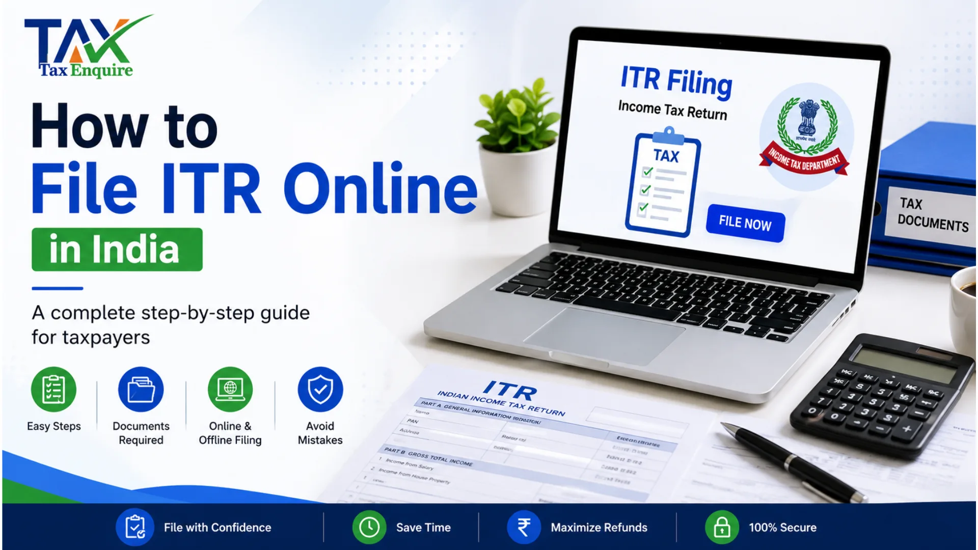How to File ITR Online in India