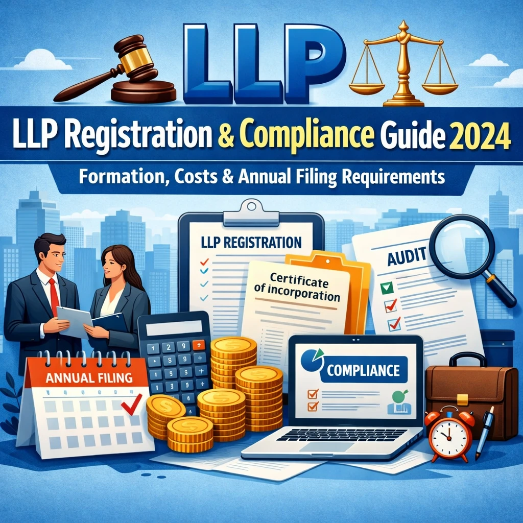 LLP Registration & Compliance Guide 2024: Formation, Costs & Annual Filing Requirements