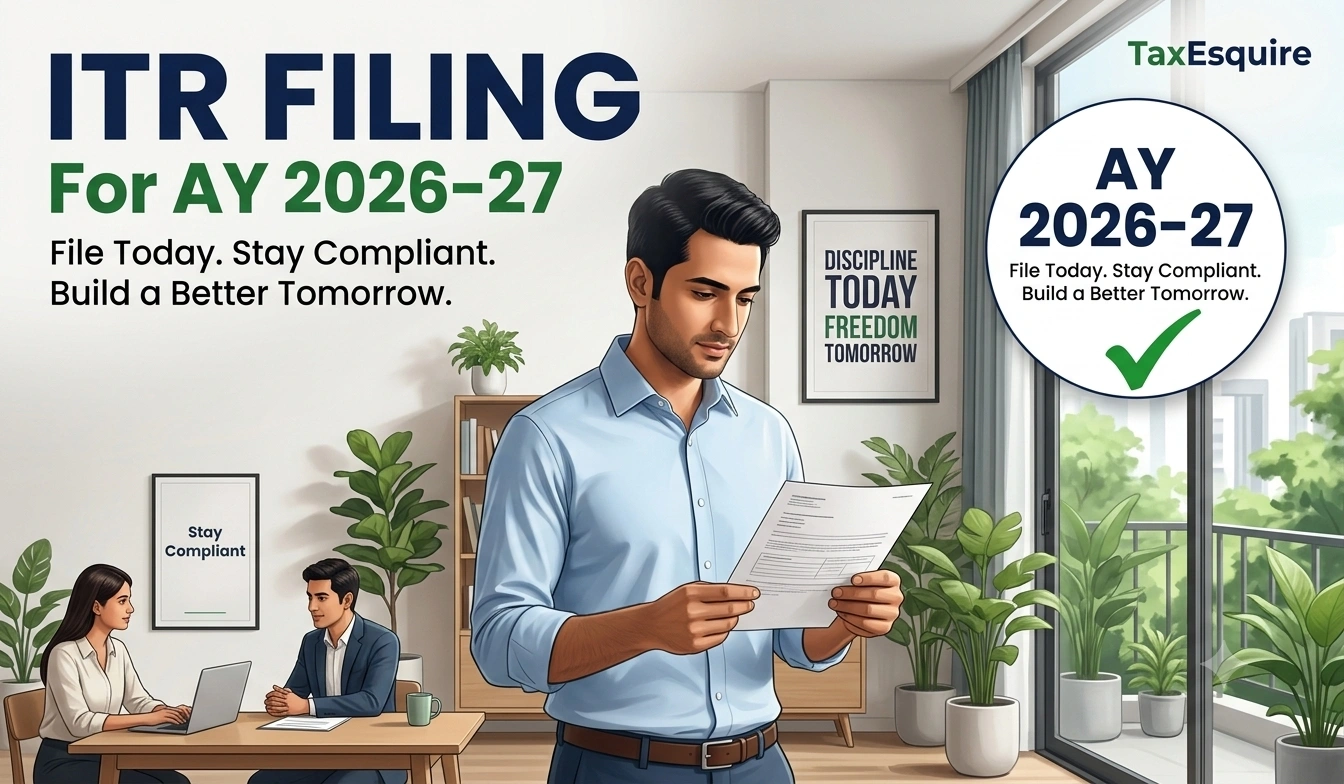 ITR Filing for AY 2026-27: Complete Guide for Indian Taxpayers and Compliance Checklist