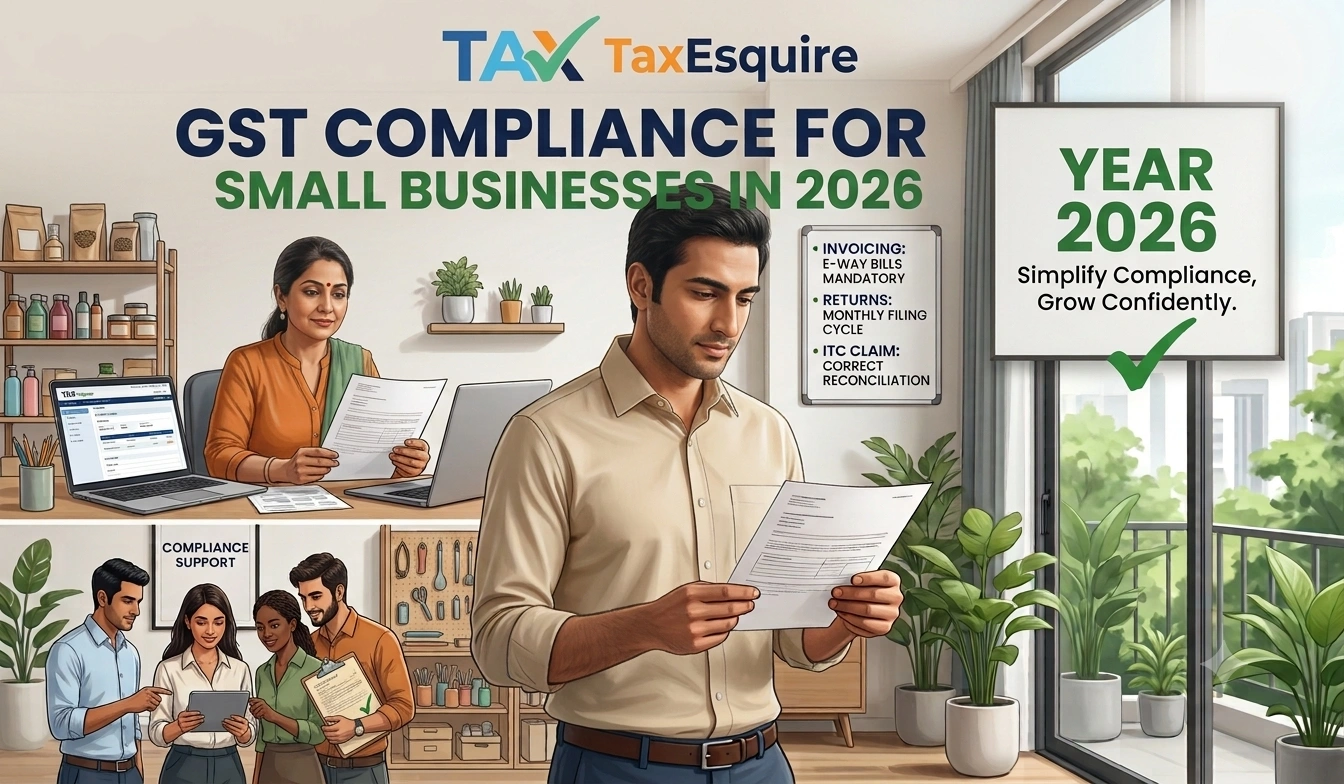 GST Compliance for Small Businesses in 2026: Complete Guide to Registration, Filing, and Penalties
