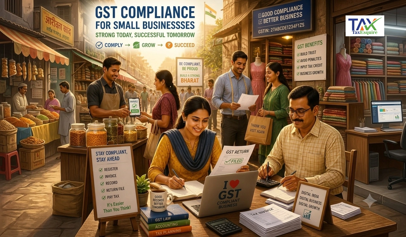 GST Compliance for Small Businesses : Complete Guide for 2026-2027 in India