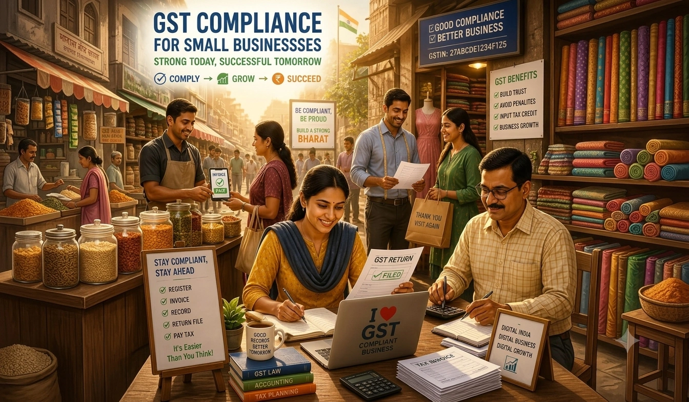 GST Compliance for Small Businesses in India: Full Details for 2026-2027