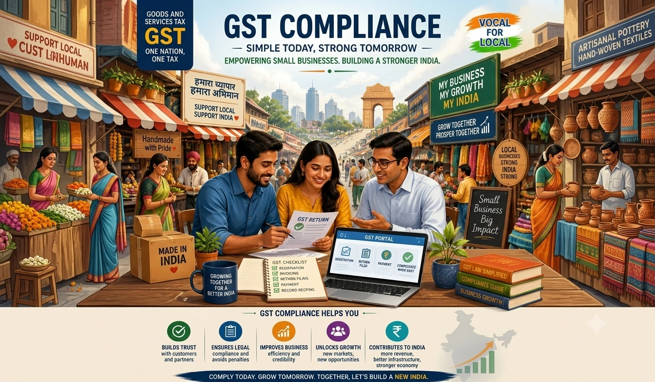 A Complete Guide to GST Compliance for Small Businesses | Indian CA Insights 2026