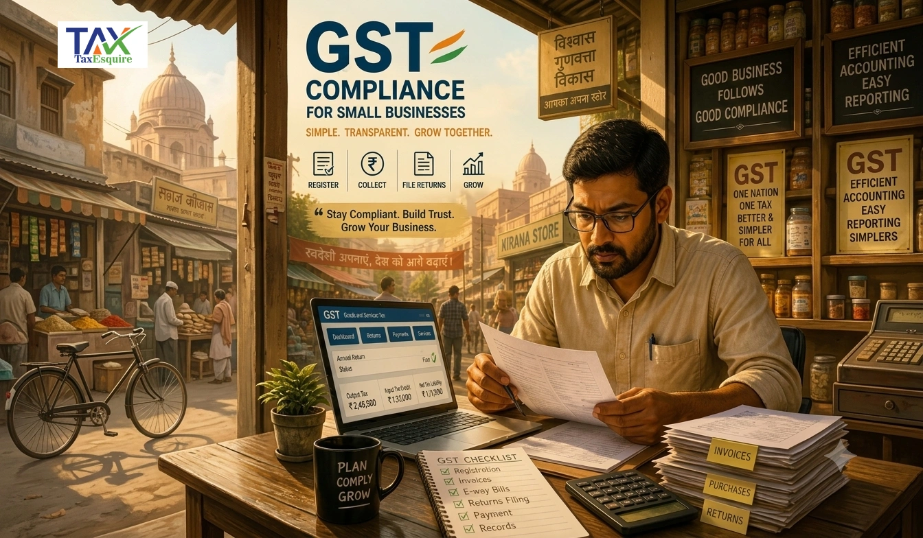 GST Compliance for Small Businesses in India: Complete Step-by-Step Guide for 2026-2027