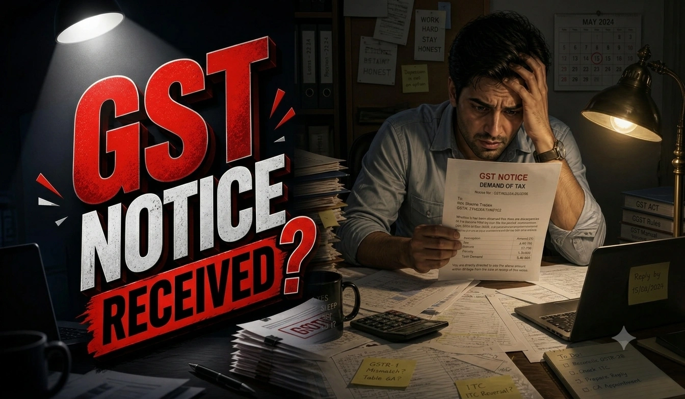 GST Notice Received? Your Complete Guide to Understanding and Responding in 2026-2027
