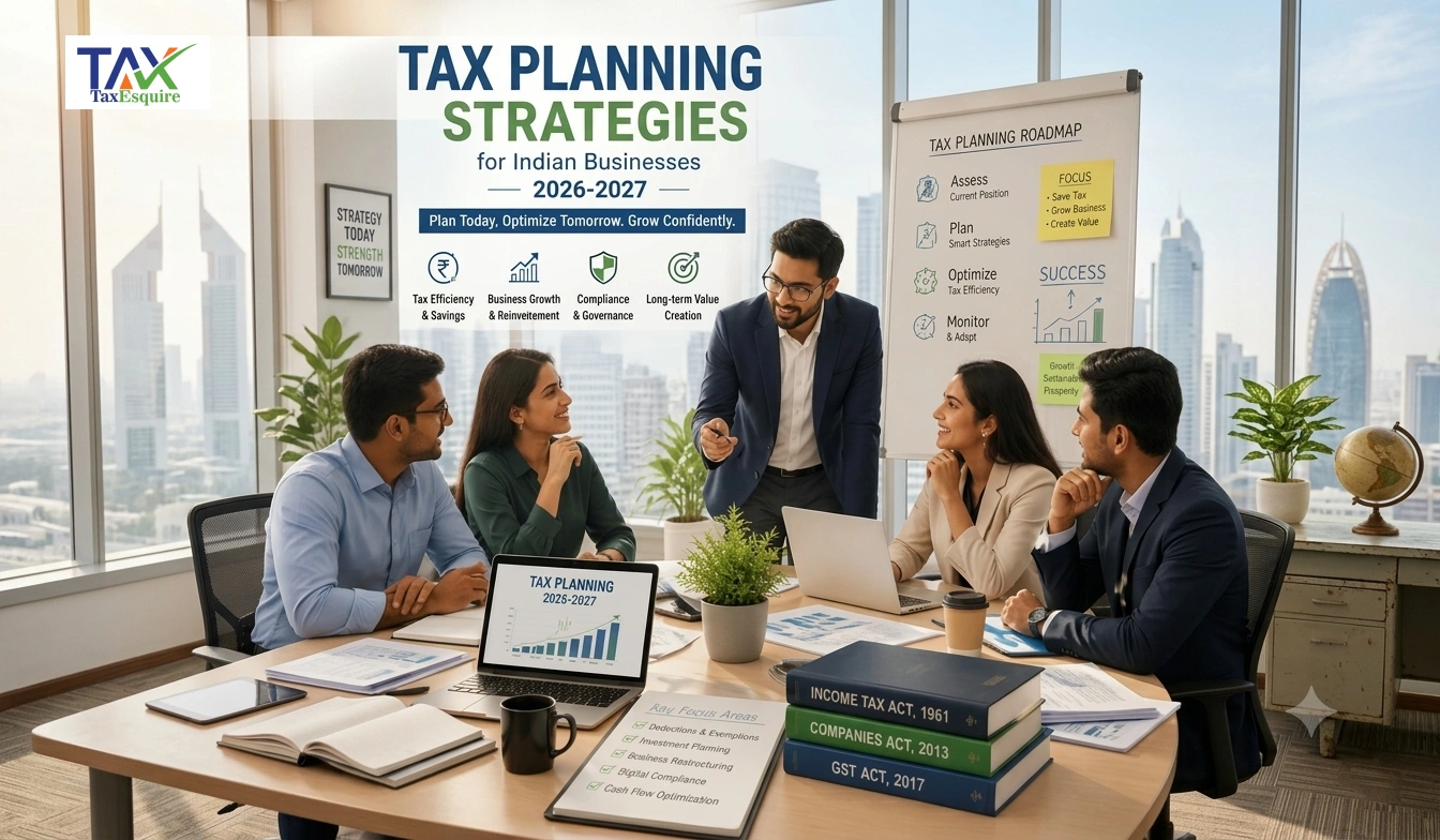 Tax Planning Strategies for Indian Businesses in 2026-2027: A Complete
