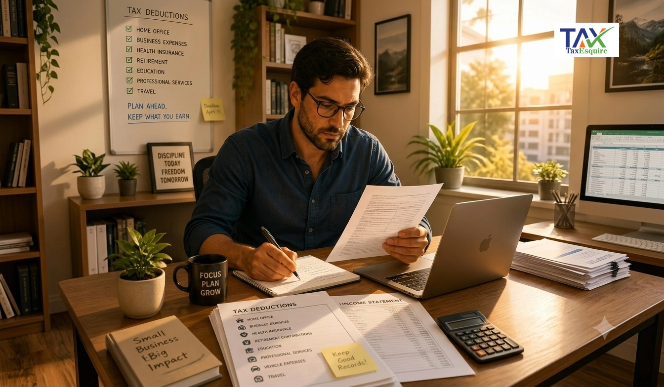 Income Tax Deductions for Self-Employed Professionals in India 2026-2027: Complete Guide By CA Team
