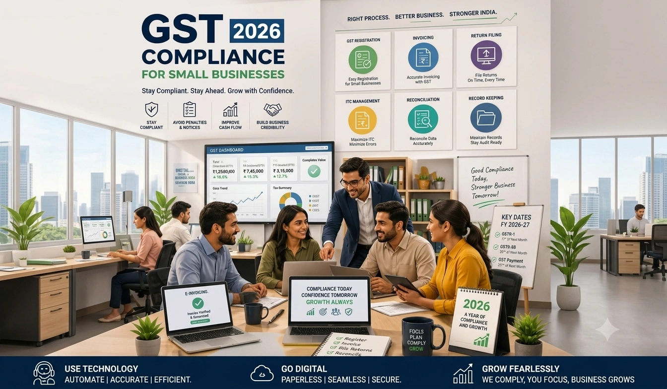 GST Compliance for Small Businesses in 2026: Complete Guide for Indian Entrepreneurs