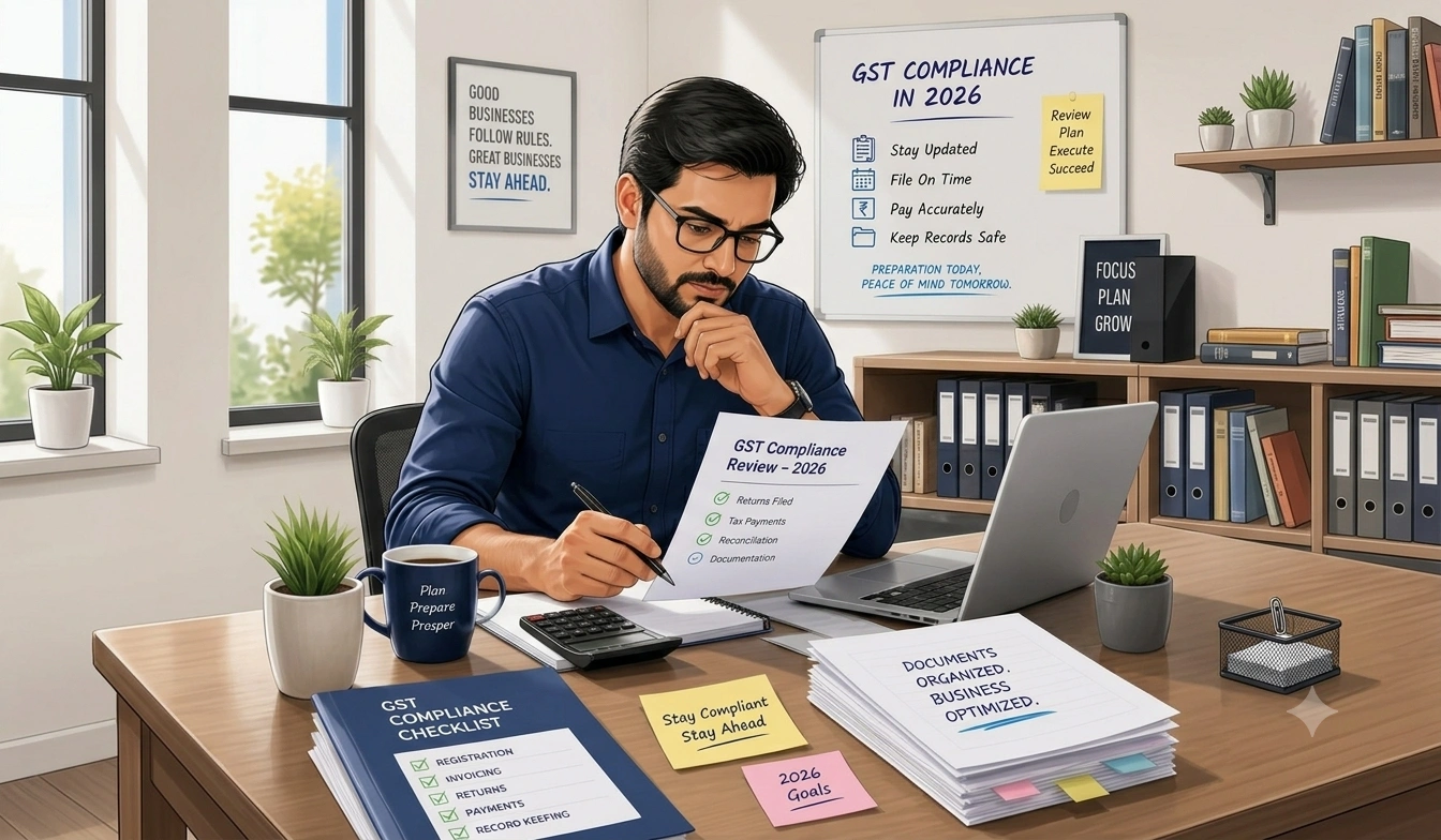 GST Compliance for Small Businesses in 2026: A Complete Guide to Filing, Registration, and Avoiding Penalties