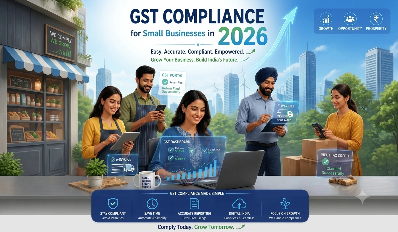 GST Compliance for Small Businesses in 2026: A Complete Practical Guide