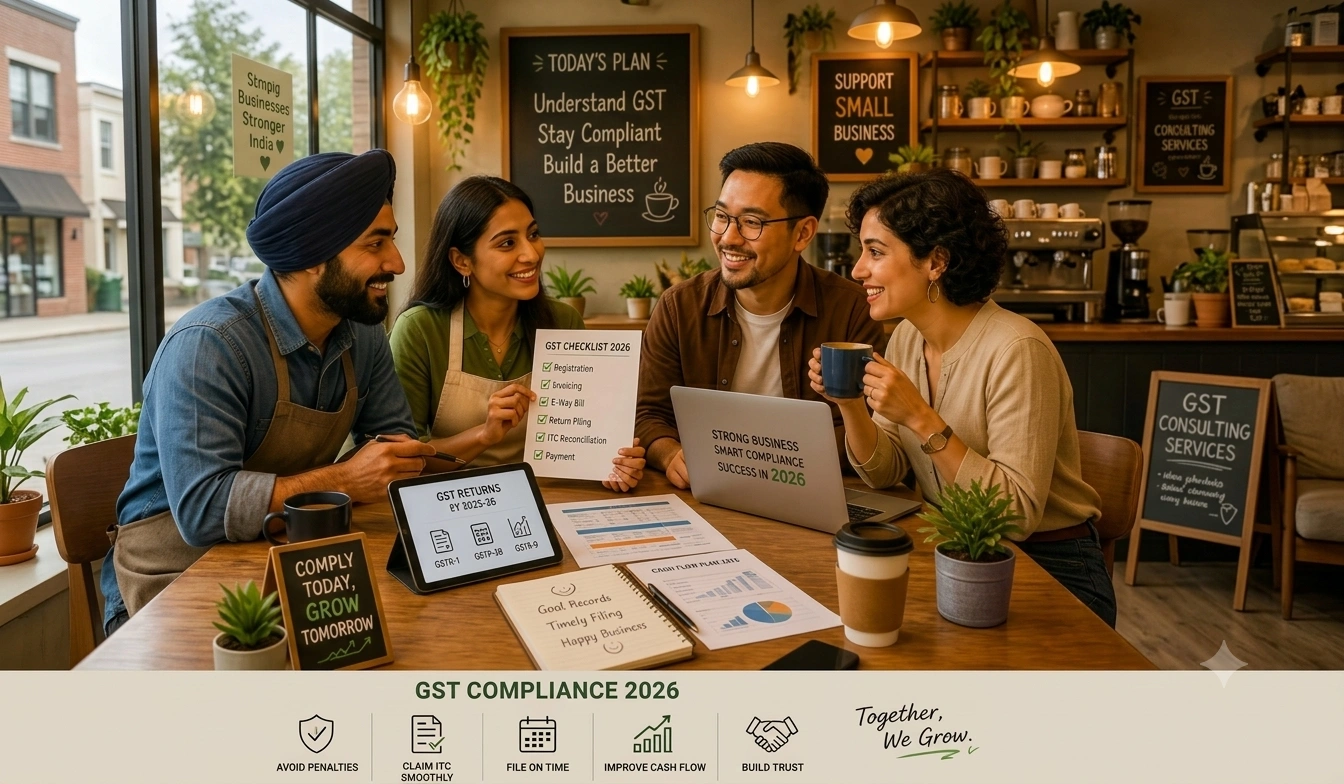 GST Compliance for Small Businesses in 2026: A Practical Guide for Indian Entrepreneurs