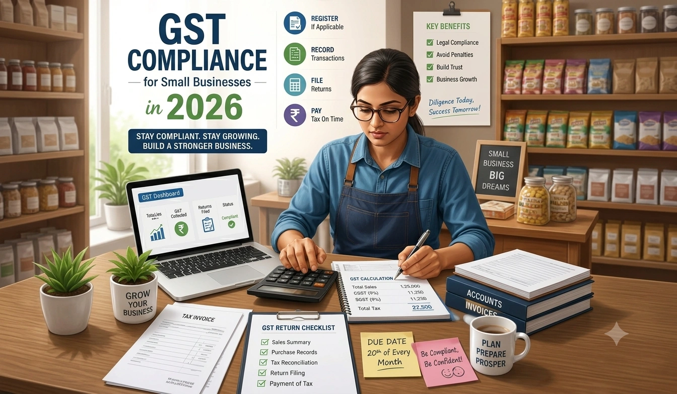GST Compliance for Small Businesses in 2026: A Complete Practical Guide