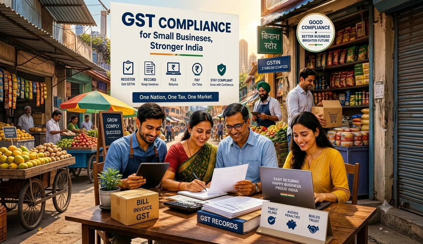 GST Compliance for Small Businesses in India 2026: Complete Guide for Startups and MSMEs