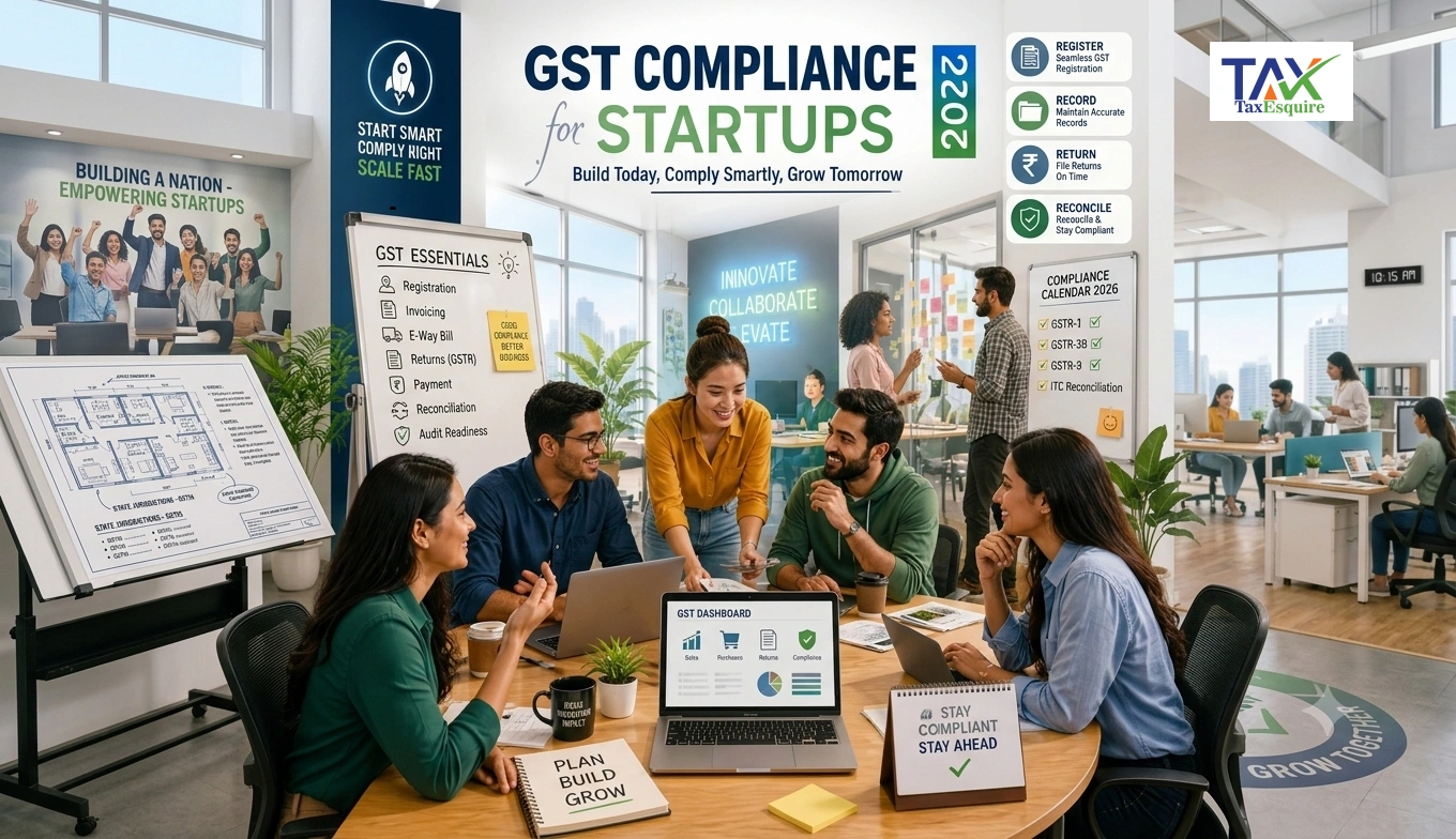 GST Compliance for Startups in 2026: Complete Guide to Registration, Filing & Penalties