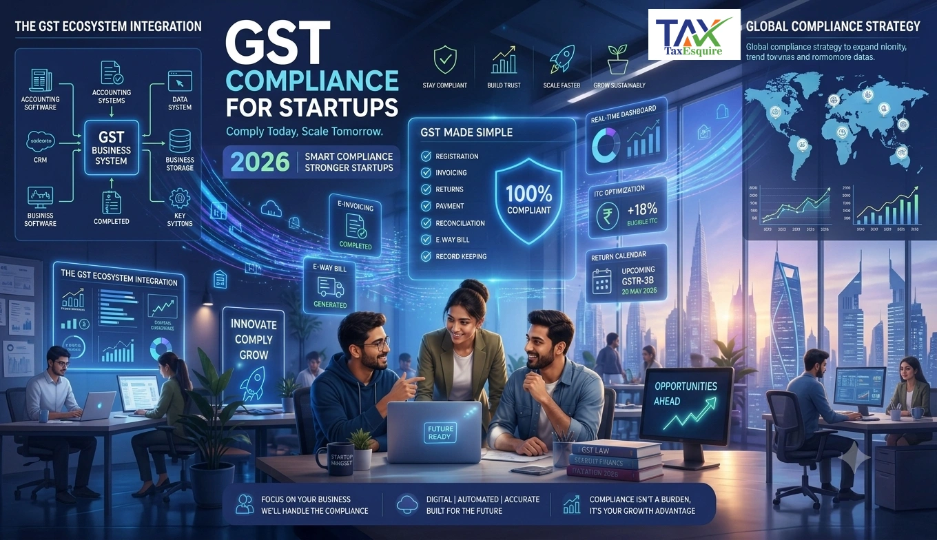 GST Compliance for Startups in 2026: Complete Guide to Registration and  Filing