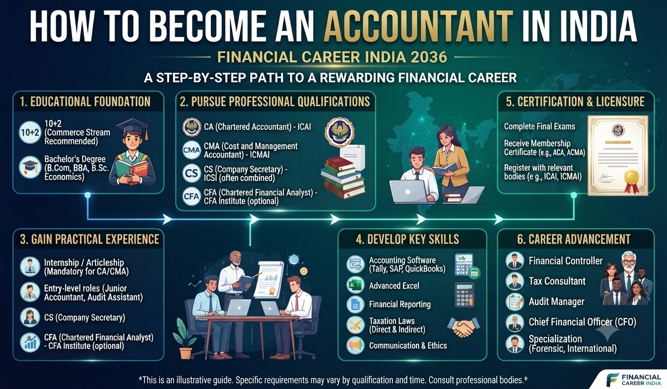 How to Become an Accountant in India: Complete Career Guide for 2026-2027