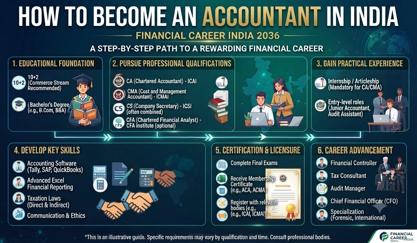 How to Become an Accountant in India: Complete Career Roadmap for 2026-2027