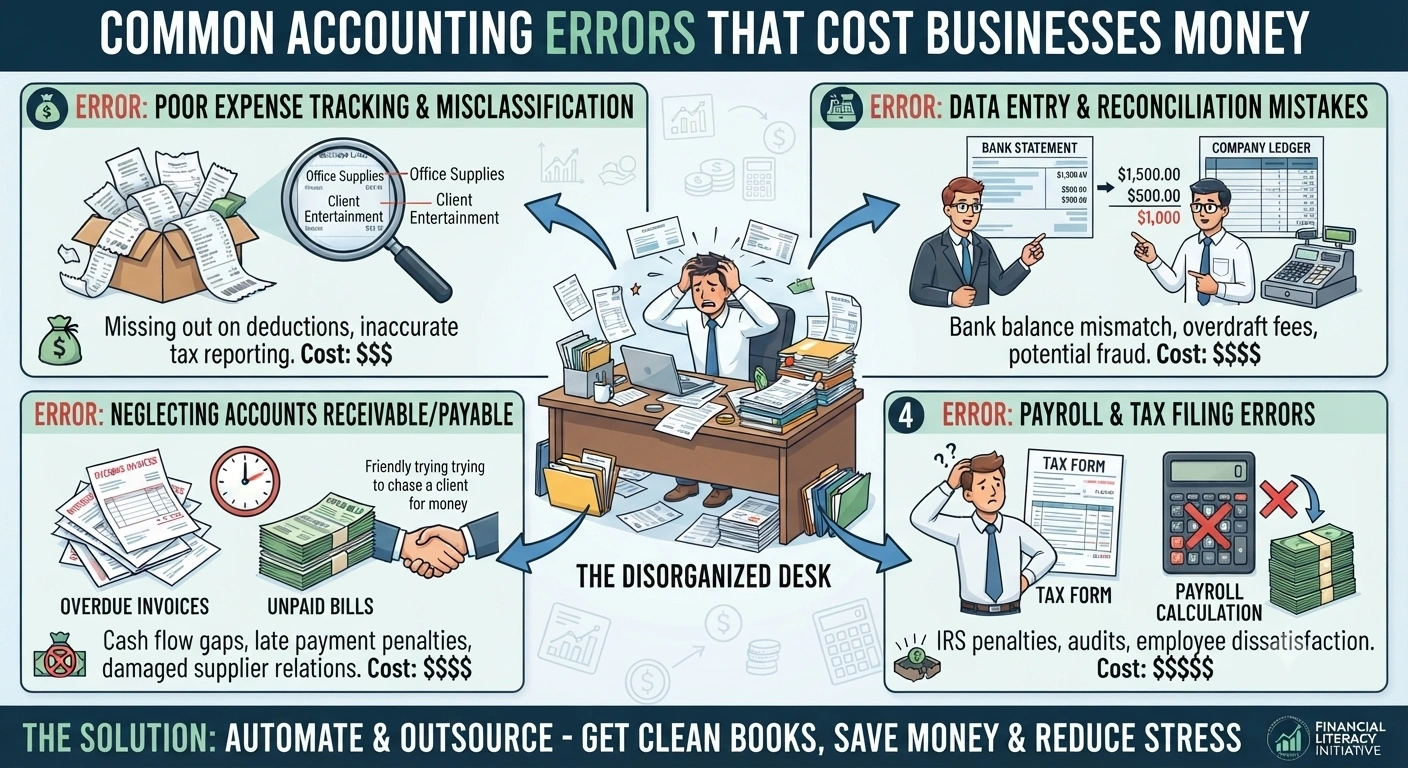 Common Accounting Errors That Cost Businesses Money in India
