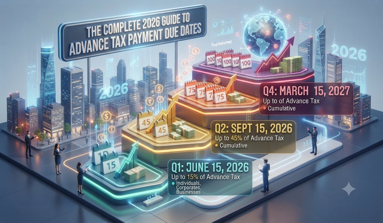 The Complete 2026 Guide to Advance Tax Payment Due Dates